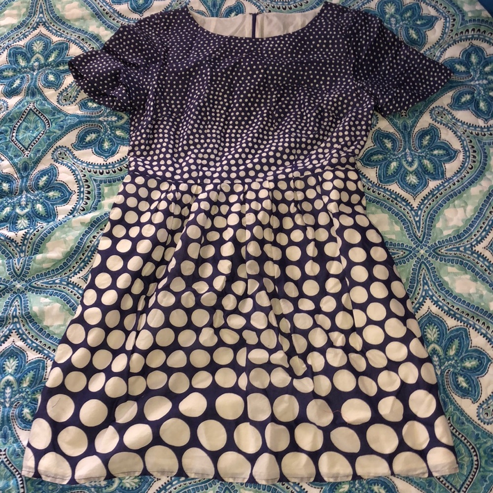 polkadot dress